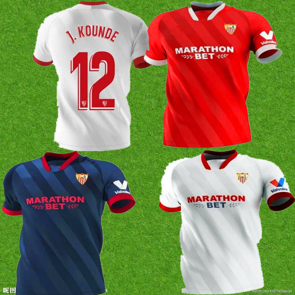 Top thai 2020 2021 Sevilla EVER BANEGA Seville fc Soccer Jersey 20 21 Rakitic J.NAVAS NOLITO DE JONG football uniform Rodríguez, White
Top thai 2020 2021 Sevilla EVER BANEGA Seville fc Soccer Jersey 20 21 Rakitic J.NAVAS NOLITO DE JONG football uniform Rodríguez, White