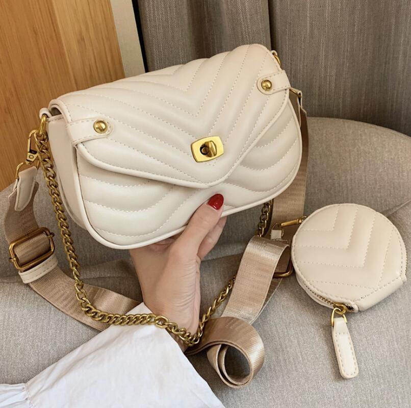 HBP 2 piece set of texture popular small bag female 2021 new trendy fashion design shoulder bag high sense chain messenger bag, Blue
HBP 2 piece set of texture popular small bag female 2021 new trendy fashion design shoulder bag high sense chain messenger bag, Blue