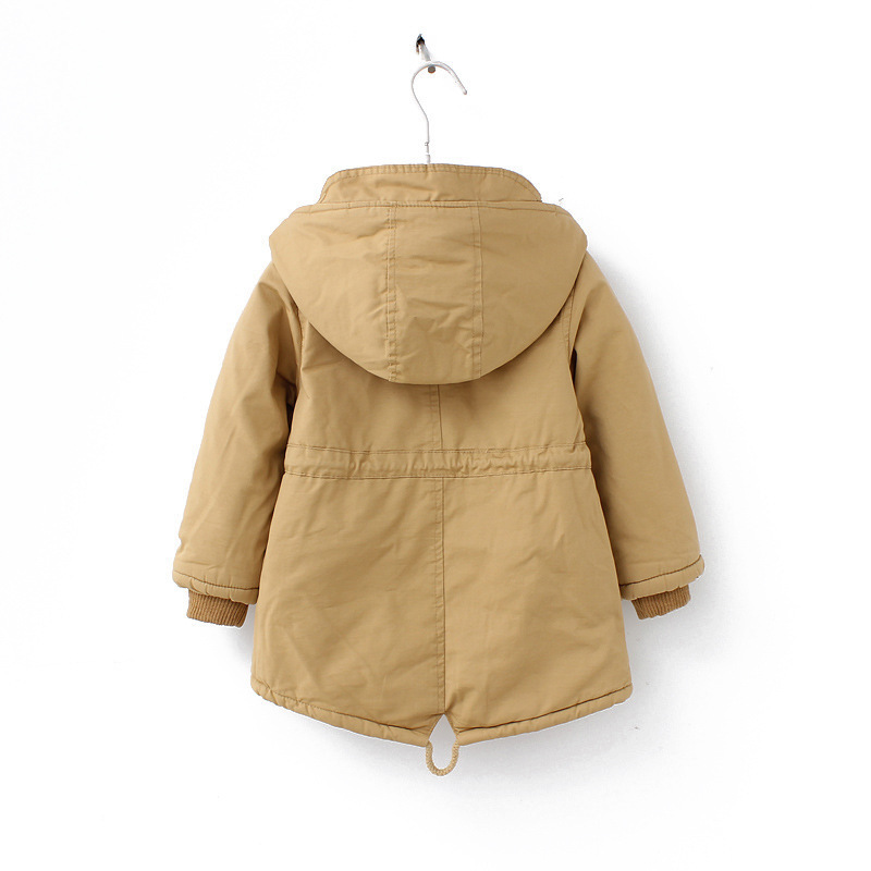 kids Jackets New Arrive boys and Girls winter woolen coats Children Hoodies Warm Outerwear Windbreaker for Bbaby Boys Thick Coat LJ201125