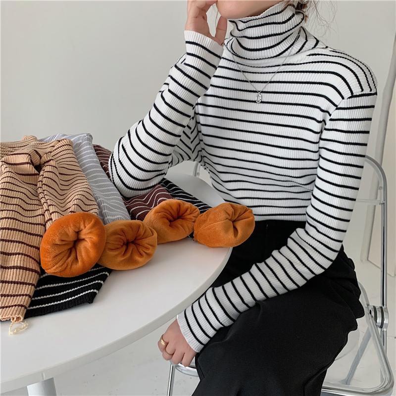 New Women Sweater Pullover Female Knitting Overszie Sweaters Long Sleeve Girls Loose Elegant Knitted Thick Outerwear Plus Siz, Ga color stripe
New Women Sweater Pullover Female Knitting Overszie Sweaters Long Sleeve Girls Loose Elegant Knitted Thick Outerwear Plus Siz, Ga color stripe
