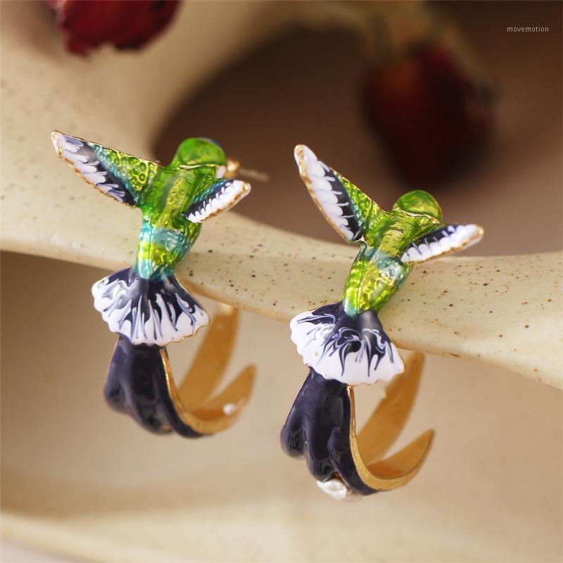 Cute Hummingbird Shaped Earrings Color Oil Drop Creative Multicolor Fashion Unisex Earring For Fashion Jewelry Girl Party Gift1
Cute Hummingbird Shaped Earrings Color Oil Drop Creative Multicolor Fashion Unisex Earring For Fashion Jewelry Girl Party Gift1