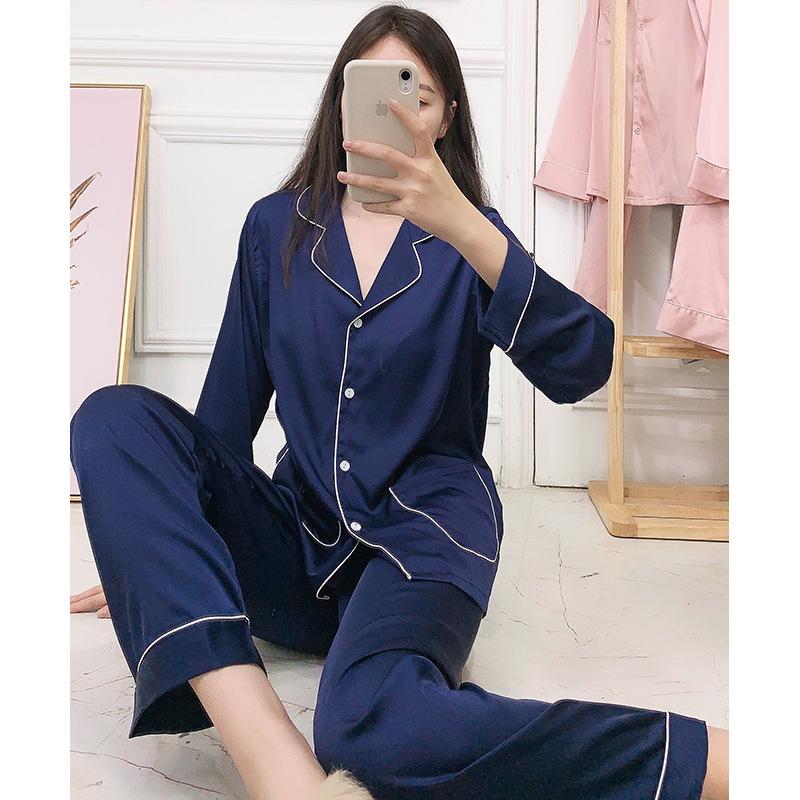 Long Sleeve Satin Pajamas Women Summer Thin Household To Take Bielizna Nocna Szlafrok Camisola Sonno Tops Dormir Tops
Long Sleeve Satin Pajamas Women Summer Thin Household To Take Bielizna Nocna Szlafrok Camisola Sonno Tops Dormir Tops
