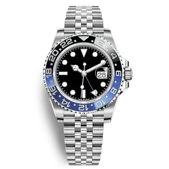 Watches Black Blue Ceramic Bezel Mens Mechanical Stainless Steel Automatic Men Sports Self-wind Jubilee Wristwatches Montre
Watches Black Blue Ceramic Bezel Mens Mechanical Stainless Steel Automatic Men Sports Self-wind Jubilee Wristwatches Montre