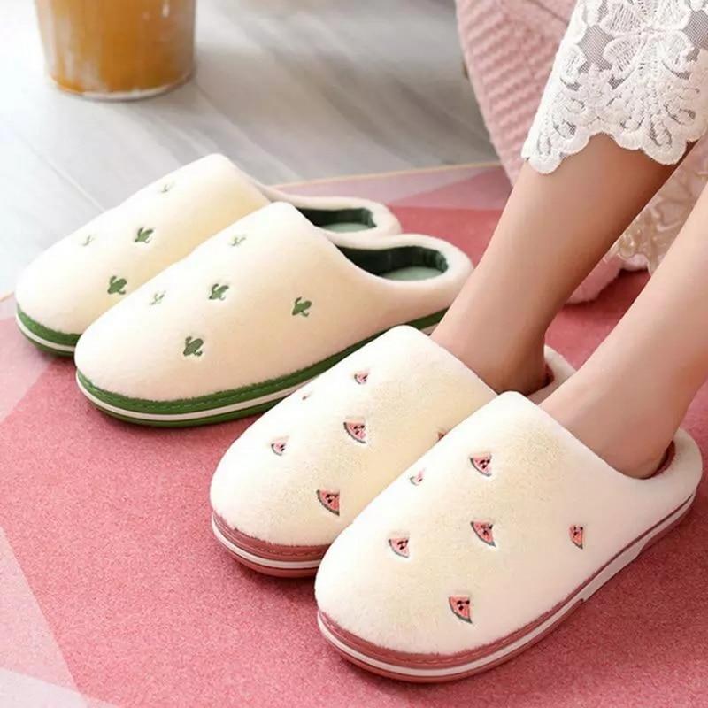 Litthing Women Indoor Warm Plush Home Slippers Fashion Fruit Non-slip Soft Lovers Winter Female Shoes Cherry Ladies Slides, Red
Litthing Women Indoor Warm Plush Home Slippers Fashion Fruit Non-slip Soft Lovers Winter Female Shoes Cherry Ladies Slides, Red
