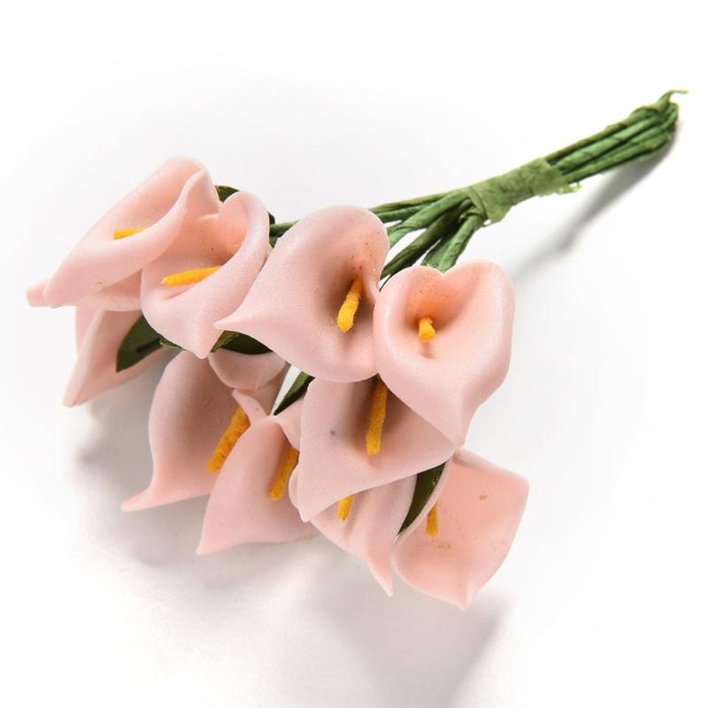 12pcs 8 Colors head/set Bouquet Scrapbooking artificial lily flowers handmade pe foam Calla Lily flower, Blue
12pcs 8 Colors head/set Bouquet Scrapbooking artificial lily flowers handmade pe foam Calla Lily flower, Blue