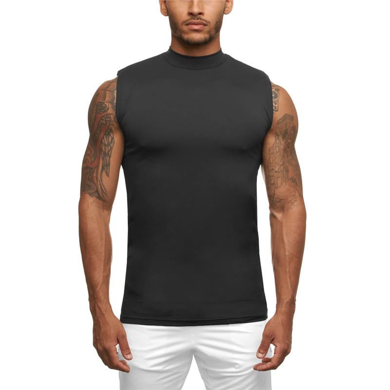 Mens Quicky-drying Tight Bodybuilding Singlet Muscleguys Vest Workout Tanktop Compression Sleeveless Shirt Gym Clothing Fitness, Black
Mens Quicky-drying Tight Bodybuilding Singlet Muscleguys Vest Workout Tanktop Compression Sleeveless Shirt Gym Clothing Fitness, Black