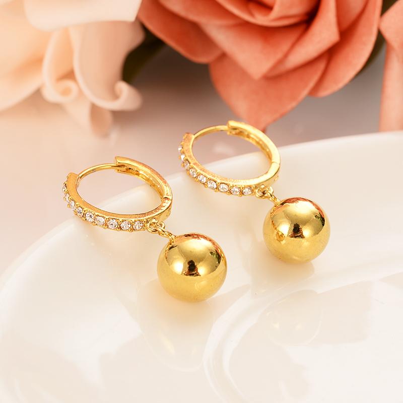 lovely ball Earrings 24K Gold drop Earings For Women Girls african Jewelry Wedding Party Cool Fashion beads earrings kid gift, Silver
lovely ball Earrings 24K Gold drop Earings For Women Girls african Jewelry Wedding Party Cool Fashion beads earrings kid gift, Silver