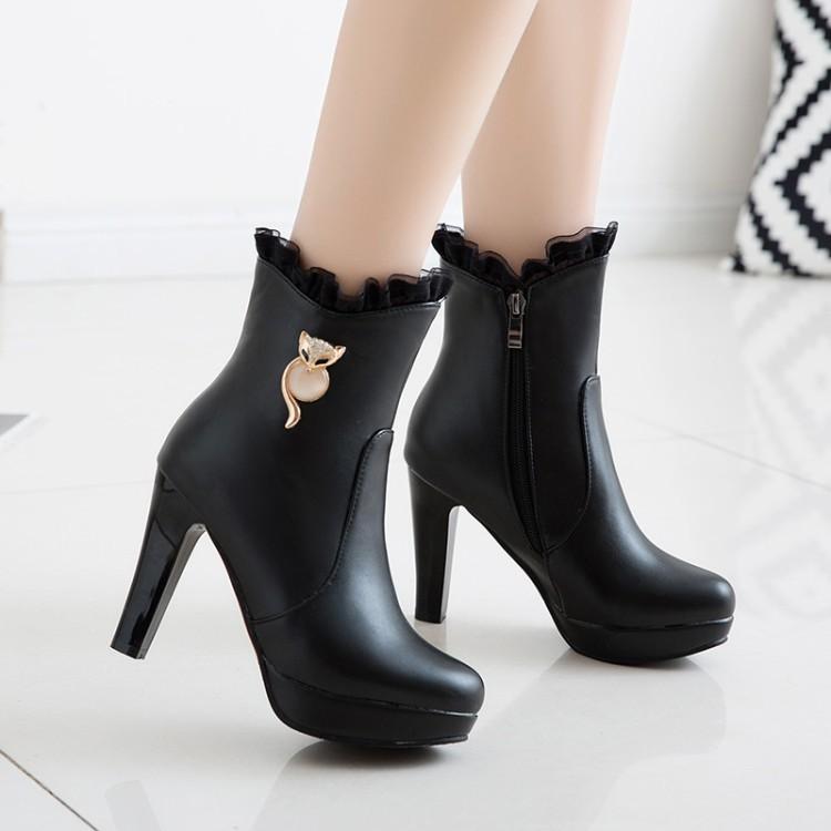 Boots Women New 2020 Shoes Platform Zipper Round Toe Luxury Designer High Heel Mid-Calf Rubber Low Mid Calf Ladies
Boots Women New 2020 Shoes Platform Zipper Round Toe Luxury Designer High Heel Mid-Calf Rubber Low Mid Calf Ladies