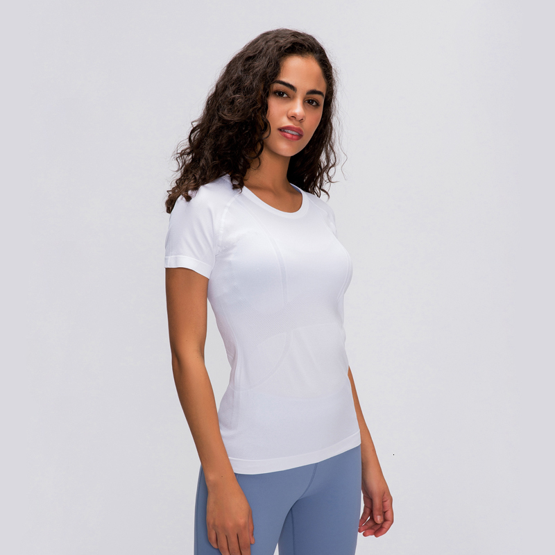 2021 New Ocean Short Sleeve Women Yoga Soft Sports Stretchy Workout Shirt Womens Tops Seamless Gym Top Esy5, White
2021 New Ocean Short Sleeve Women Yoga Soft Sports Stretchy Workout Shirt Womens Tops Seamless Gym Top Esy5, White