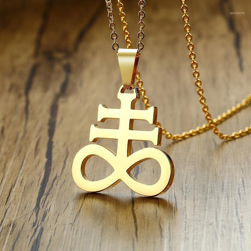 Leviathan Cross Pendant Satanic Symbol Necklace in Stainless Steel Gothic Jewellery1
Leviathan Cross Pendant Satanic Symbol Necklace in Stainless Steel Gothic Jewellery1