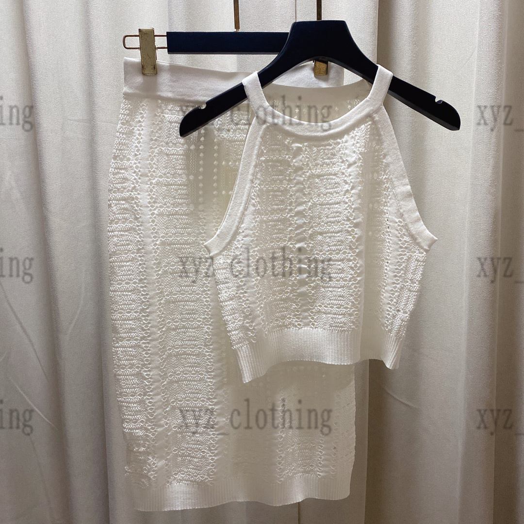 two piece dress long sleeve vest shirt + womens knitted skirts high waist color matching dresses summer hollow out tops high-end Collar Waist Drawstring Design dressws, White
two piece dress long sleeve vest shirt + womens knitted skirts high waist color matching dresses summer hollow out tops high-end Collar Waist Drawstring Design dressws, White