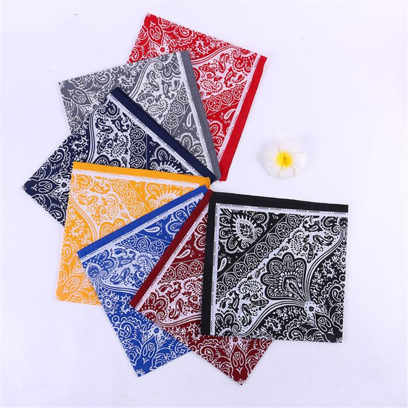 58*58cm Fashion Women Foulard Hip Hop Cotton Bandana Square Cashew Unisex Scarf Headband
58*58cm Fashion Women Foulard Hip Hop Cotton Bandana Square Cashew Unisex Scarf Headband