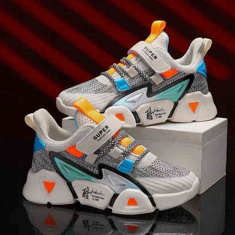 Sneakers Kids Casual Shoes Chaussures Casual Boy Child Girls Tennis Shoes Sneakers Children From 2 to 7 Years AA220311
