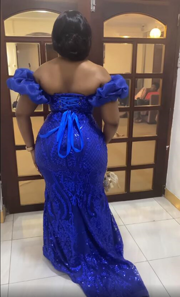2022 Plus Size Arabic Aso Ebi Royal Blue Mermaid Prom Dresses Sweetheart Sequined Lace Evening Formal Party Second Reception Birthday Engagement Gowns