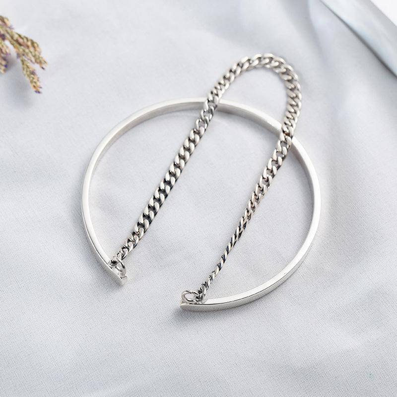Double Layer Bangles For Women Men Couple Bracelet Gift
