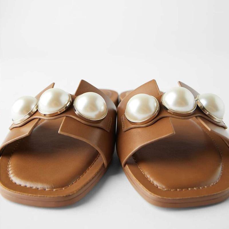 Shoes Pearl Women Shoes Summer Slippers Women Pearl Decoration Slides Flat Slippers Elegant Slides1, Black
Shoes Pearl Women Shoes Summer Slippers Women Pearl Decoration Slides Flat Slippers Elegant Slides1, Black