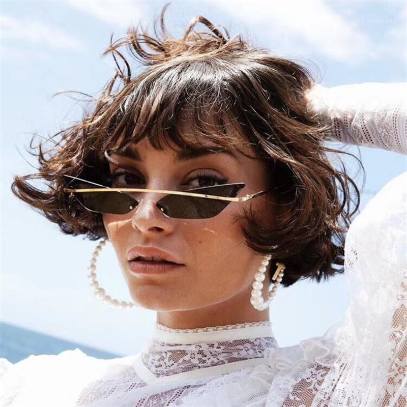 2020 Summer Fashion Sunglasses Unisex Multicolor Small Triangle Sun Glasses Vintage Sexy Women Cateye Eyewear Frameless Metal1
2020 Summer Fashion Sunglasses Unisex Multicolor Small Triangle Sun Glasses Vintage Sexy Women Cateye Eyewear Frameless Metal1