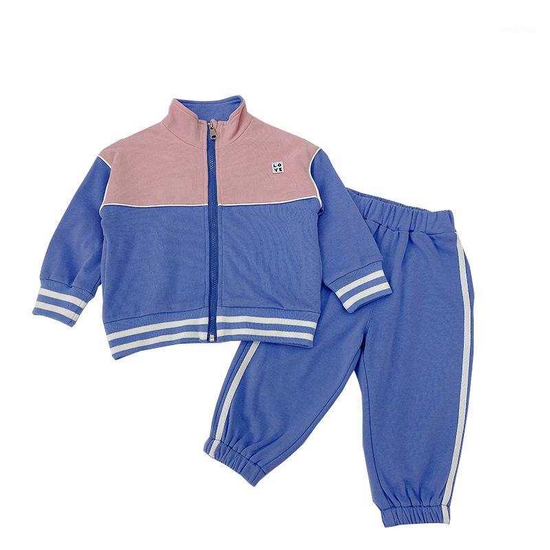 2020 Spring Autumn Children Clothing girls cute color matching cotton Casual Sports two-piece 3-10 ages Kids school Tracksuits1, Blue
2020 Spring Autumn Children Clothing girls cute color matching cotton Casual Sports two-piece 3-10 ages Kids school Tracksuits1, Blue