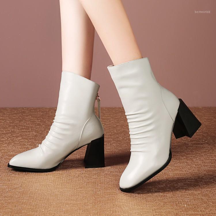 Women Winter Boots 2020 Autumn Square High Heel Booties Women Ankle Shoes Big Size 33-43 Black White Boots Fashion Leather1
Women Winter Boots 2020 Autumn Square High Heel Booties Women Ankle Shoes Big Size 33-43 Black White Boots Fashion Leather1