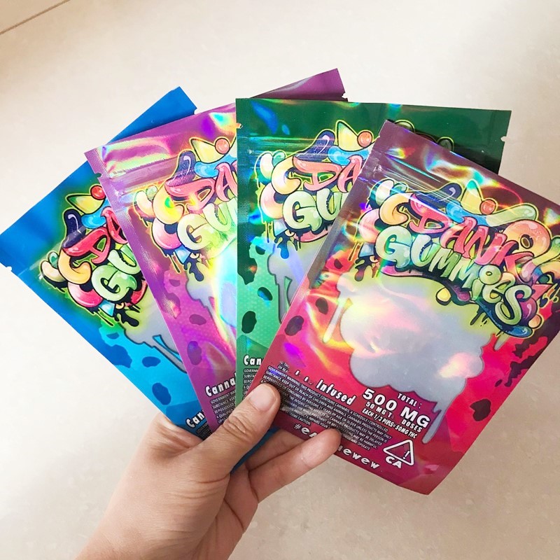 500Mg Edibles bags Smell Proof Bag Packaging Resealable dank Gummies mylar bag for cookies Dry Herb Flower
500Mg Edibles bags Smell Proof Bag Packaging Resealable dank Gummies mylar bag for cookies Dry Herb Flower