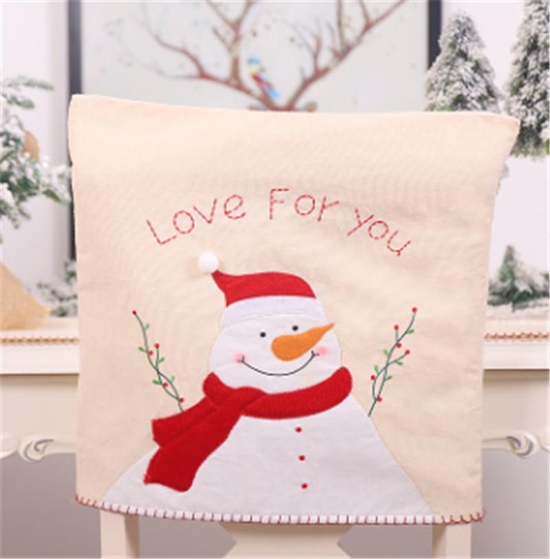 Christmas Cotton Linen Chair Cover Santa Claus Snowman Embroidery Chair Covers Home Restaurant Decoration Christmas Supplies
Christmas Cotton Linen Chair Cover Santa Claus Snowman Embroidery Chair Covers Home Restaurant Decoration Christmas Supplies