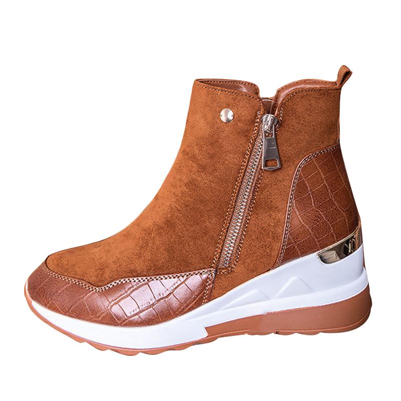 Winter Women Boots 2020 Fashion Casual Female Shoes Comfortable Zipper Sneakers Waterproof High Top Platform Lady Plus Size, Beige
Winter Women Boots 2020 Fashion Casual Female Shoes Comfortable Zipper Sneakers Waterproof High Top Platform Lady Plus Size, Beige
