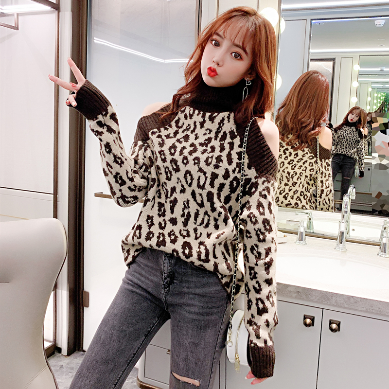 Female blouses Spring blouse New leopard mesh sweater printed sleeve long, brown turtleneck, pullovers colours 1629h sweaters
Female blouses Spring blouse New leopard mesh sweater printed sleeve long, brown turtleneck, pullovers colours 1629h sweaters