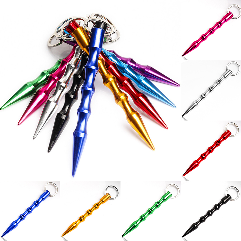 Aluminum Self Defense weapons Safety For Women Girl Spike Stick Keychain Key Chain Metal Wholesale Defense stick
Aluminum Self Defense weapons Safety For Women Girl Spike Stick Keychain Key Chain Metal Wholesale Defense stick