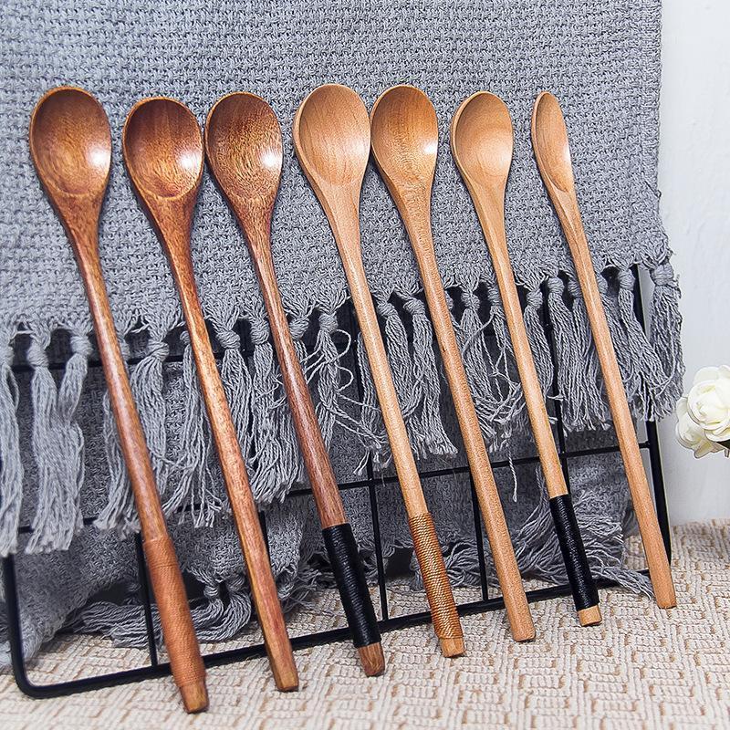 Wooden Coffee Spoon Teaspoon Long Handle Soup Spoon Mixing Spoons for Cooking Dessert Spoons Japanese Style 1pcs1
Wooden Coffee Spoon Teaspoon Long Handle Soup Spoon Mixing Spoons for Cooking Dessert Spoons Japanese Style 1pcs1
