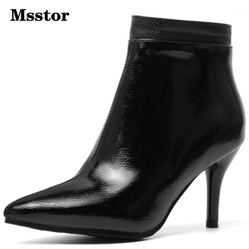 Pointed Toe Boots Zipper Sewing Big Size Office Party Women Boots High Heels Sexy Elegant Winter Ankle Women Fashion1, Black
Pointed Toe Boots Zipper Sewing Big Size Office Party Women Boots High Heels Sexy Elegant Winter Ankle Women Fashion1, Black