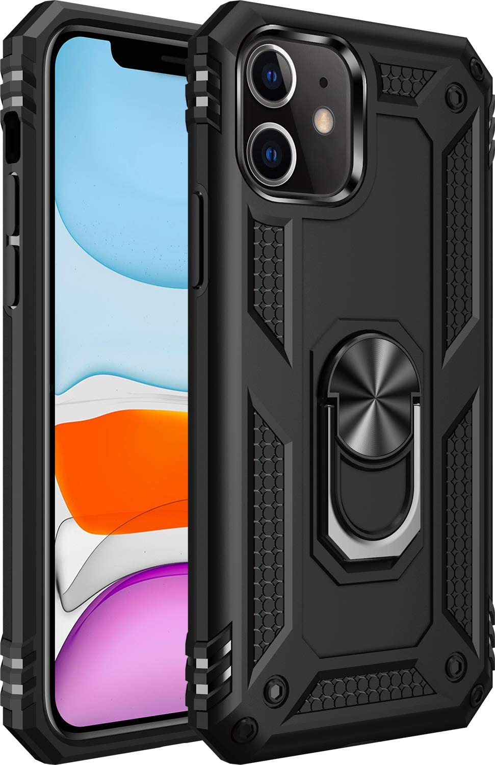 For IPhone 12 Mini 11 Pro Max Xs Max SE 2020 7 8 Plus Case Military Grade Drop Tested Protective Cover Kickstand, Black
For IPhone 12 Mini 11 Pro Max Xs Max SE 2020 7 8 Plus Case Military Grade Drop Tested Protective Cover Kickstand, Black