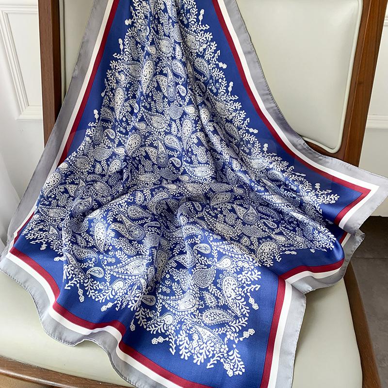 70*70cm Paisley Print Hair Scarf For Women Bandana Head Small Shawls Silk Satin Neck Scarfs Female Square Headband Hijab Scarves
70*70cm Paisley Print Hair Scarf For Women Bandana Head Small Shawls Silk Satin Neck Scarfs Female Square Headband Hijab Scarves