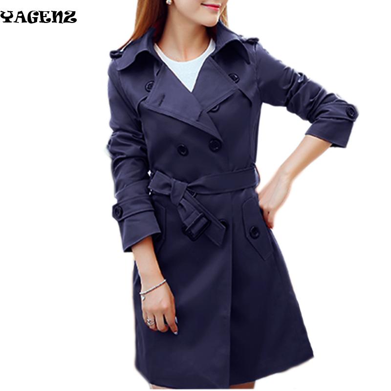new spring autumn fashion Casual women' khaki Trench Coat long Outerwear loose clothes for lady with belt, Black
new spring autumn fashion Casual women' khaki Trench Coat long Outerwear loose clothes for lady with belt, Black