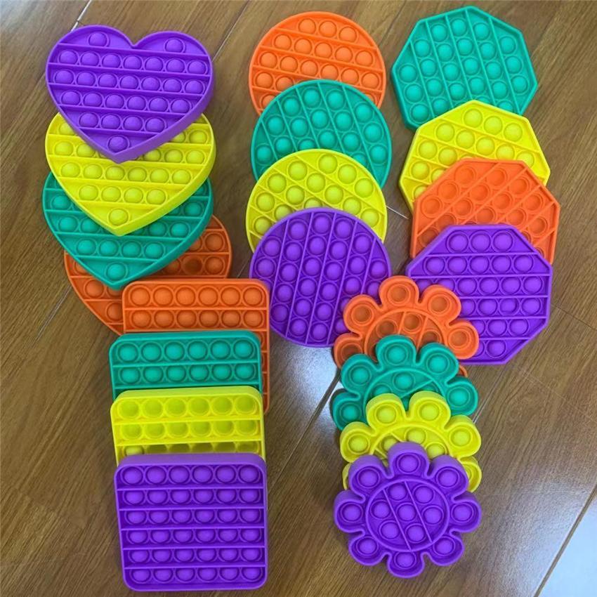 Pop It Fidget Toy Sensory Push Pop Bubble Fidget Sensory Toy Autism Special Needs Anxiety Stress Reliever for Students Office Workers DHL
Pop It Fidget Toy Sensory Push Pop Bubble Fidget Sensory Toy Autism Special Needs Anxiety Stress Reliever for Students Office Workers DHL
