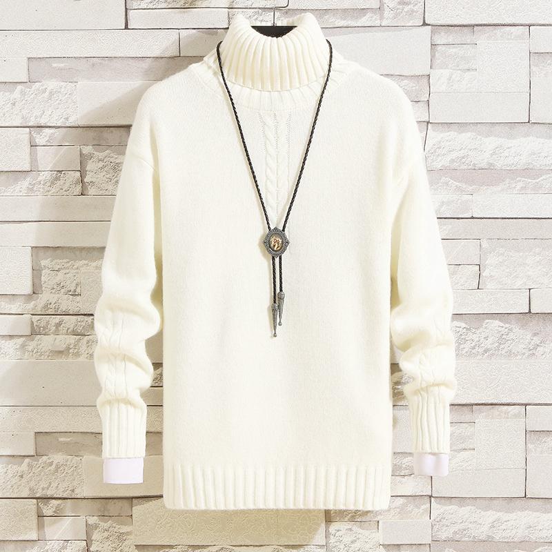 2020 New Autumn Winter Thick Warm Cashmere Sweater Men Turtleneck Men's Pullovers Top Quality Casual Mens Christmas Sweaters, Black
2020 New Autumn Winter Thick Warm Cashmere Sweater Men Turtleneck Men's Pullovers Top Quality Casual Mens Christmas Sweaters, Black