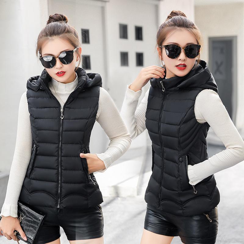 New 2020 Fashion Cotton-down Vest Women Sleeveless Coats Female Hooded Casual Warm Windproof Jacket Waistcoat Polyester Cotton, Caramel colour
New 2020 Fashion Cotton-down Vest Women Sleeveless Coats Female Hooded Casual Warm Windproof Jacket Waistcoat Polyester Cotton, Caramel colour