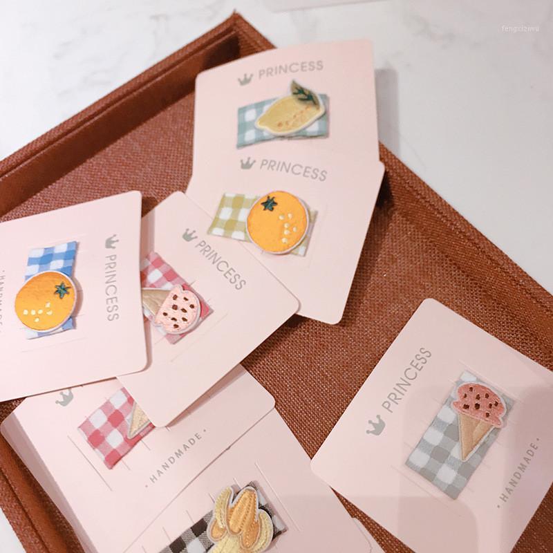 2Pcs / Set New Fabric Embroidery Hair Clip Animal Fruit Ice Cream BB Clip Hair Accessories1, A4
2Pcs / Set New Fabric Embroidery Hair Clip Animal Fruit Ice Cream BB Clip Hair Accessories1, A4