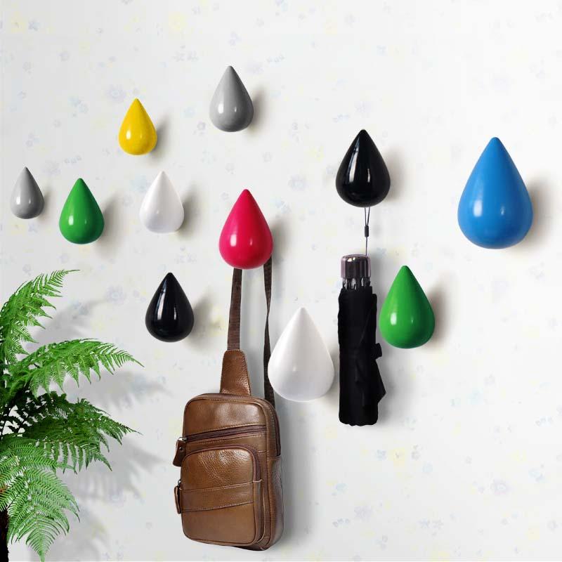 Water Drop Wood Robe Hanging Hooks Wall Hook Bag Coat Hat Hanger Umbrella Storage Rack Key Holder Organizer Modern Home Decor
Water Drop Wood Robe Hanging Hooks Wall Hook Bag Coat Hat Hanger Umbrella Storage Rack Key Holder Organizer Modern Home Decor