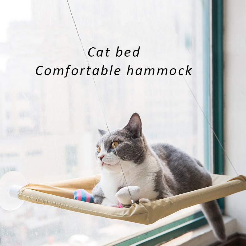 Cat Hammock Window Mounted Bed Comfortable Cat Hanging Sofa Mat Cushion Shelf Seat Window Funny Kitten Pet Bed with Suction
Cat Hammock Window Mounted Bed Comfortable Cat Hanging Sofa Mat Cushion Shelf Seat Window Funny Kitten Pet Bed with Suction