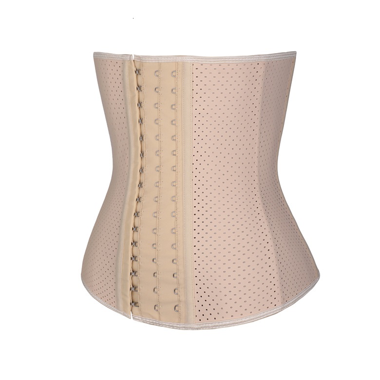 Latex Fabric Waist Trainer Girdle Body Shapers With 9 Steel Bones Abdomen Tummy Shapewear Slimming Straps for Women Beauty DHL Free