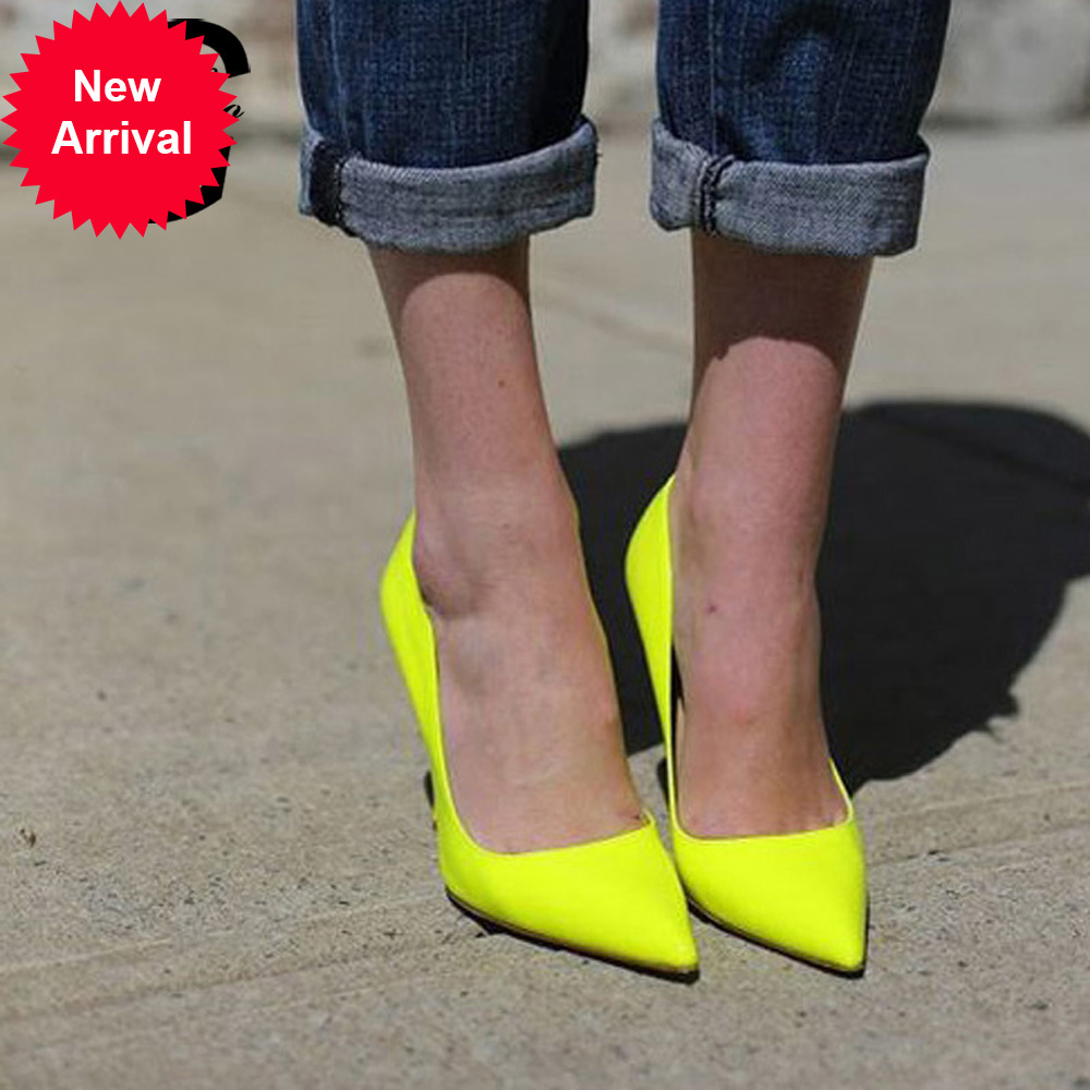 High quality scores 10-foot in women's heels neon yellow stiletto pumps party high-heeled shoes size 10-11-12, 10cm heels
High quality scores 10-foot in women's heels neon yellow stiletto pumps party high-heeled shoes size 10-11-12, 10cm heels