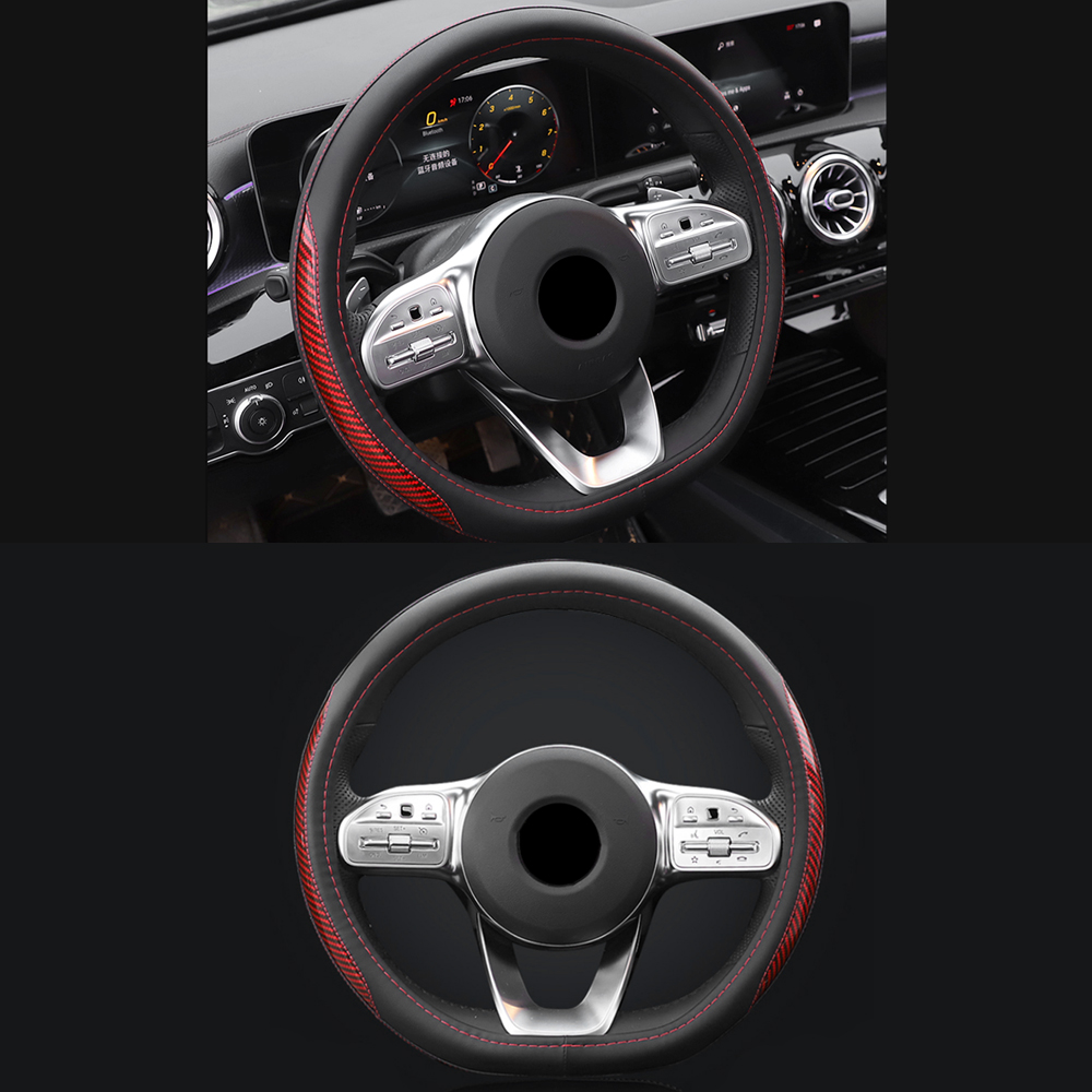 Car Steering Wheel Cover Cow Leather Cushion Pad Mat 4-season Interior Accessories for Mercedes-Benz A-Class W177 V177 2018-2021
Car Steering Wheel Cover Cow Leather Cushion Pad Mat 4-season Interior Accessories for Mercedes-Benz A-Class W177 V177 2018-2021