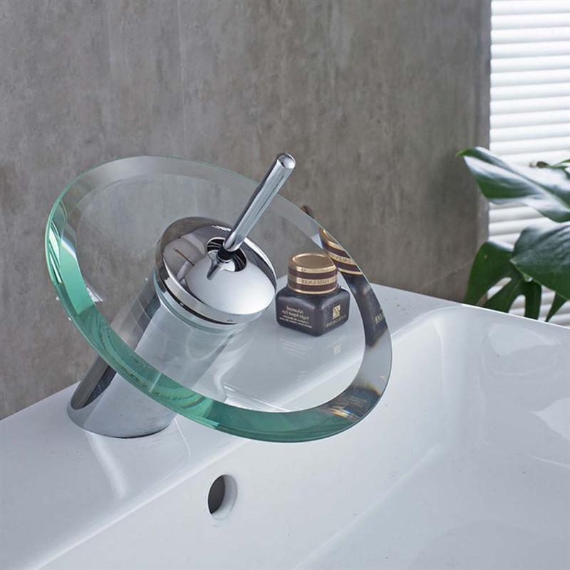 Bathroom Waterfall Basin Sink Mixer Tap Faucet Chrome Polished Glass Edge Faucet Tap With Water Inlet Pipe1
Bathroom Waterfall Basin Sink Mixer Tap Faucet Chrome Polished Glass Edge Faucet Tap With Water Inlet Pipe1