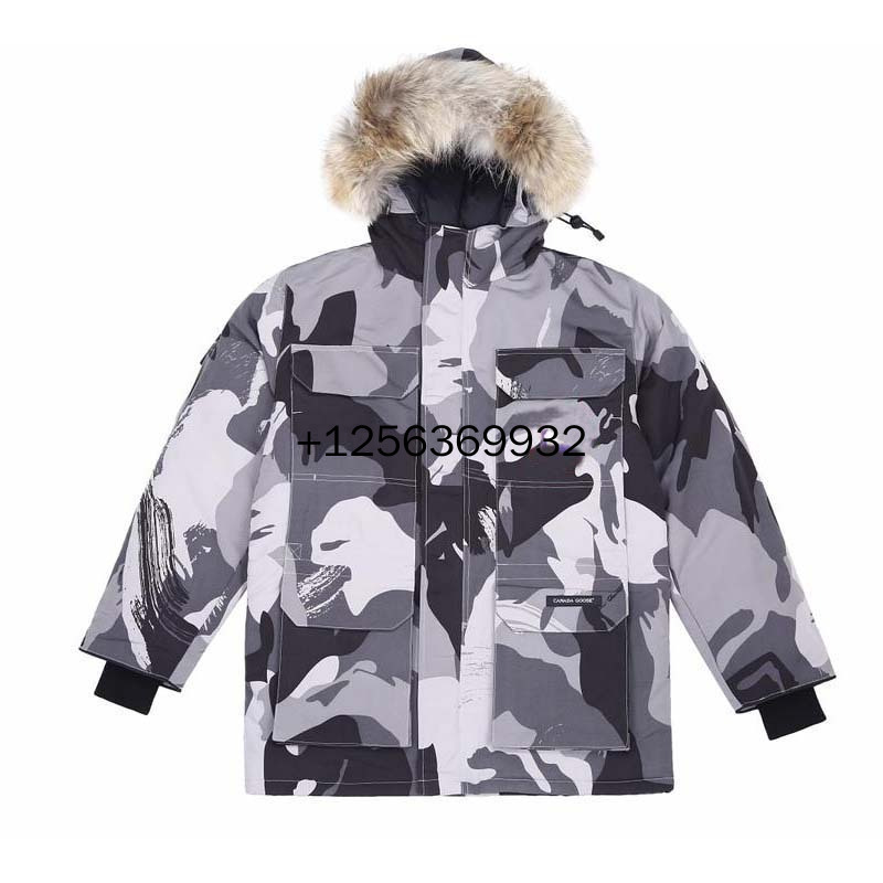 BEST Quality Real Coyote Fur Mens Canadian Expeditions Parka Goose Down Jackets Coat Outerwear Windproof Label On Left Front Q1209, Black
BEST Quality Real Coyote Fur Mens Canadian Expeditions Parka Goose Down Jackets Coat Outerwear Windproof Label On Left Front Q1209, Black
