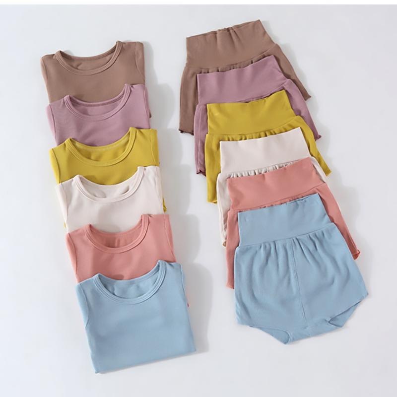 Clothing Sets 6-24M Infant Baby Short-sleeved Set Boys Girls T-shirt+Pants Shorts Clothes Summer Two-piece Suit, White
Clothing Sets 6-24M Infant Baby Short-sleeved Set Boys Girls T-shirt+Pants Shorts Clothes Summer Two-piece Suit, White