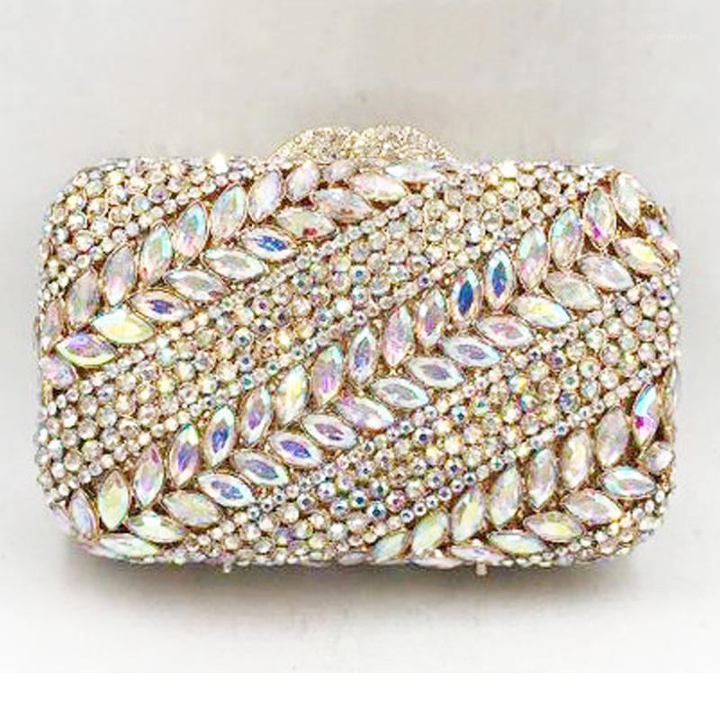 Luxury AB Crystal Rhinestone Crystal Handbags Women Bags Designer 2020 Ladies Wedding Bridal Clutches Fashion Female Purses1
Luxury AB Crystal Rhinestone Crystal Handbags Women Bags Designer 2020 Ladies Wedding Bridal Clutches Fashion Female Purses1