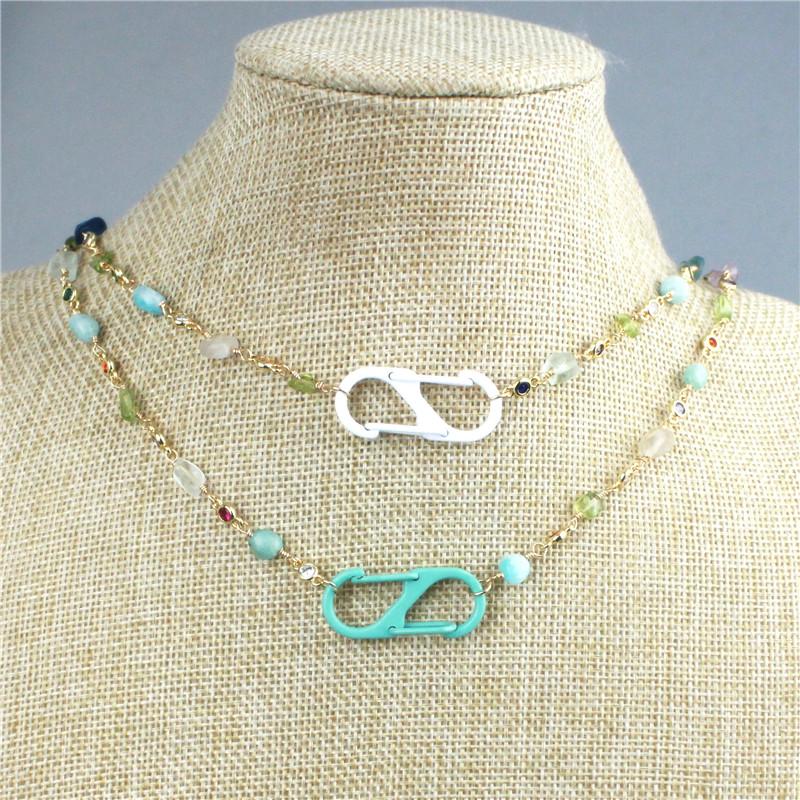 Pendant Necklaces 16inch 5pcs/lot Design Plated Necklace,enamel Spring Clasp Charm Jewelry, Copper Chain Necklace Wholesale
Pendant Necklaces 16inch 5pcs/lot Design Plated Necklace,enamel Spring Clasp Charm Jewelry, Copper Chain Necklace Wholesale