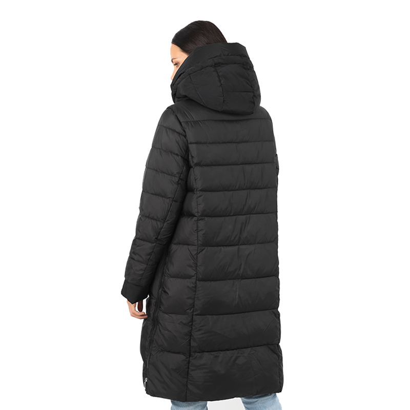 women's long down jacket parka outwear with hood quilted coat female plus size cotton quality warm clothes outwear 19-053/11153 201217
