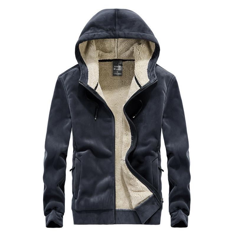 Winter Men Jacket Coat Warm Hooded Wool Jacket Mens Fleece Cardigans Velvet Overcoat Mens Outerwear Coat plus size 6XL 7XL 8XL, B gray
Winter Men Jacket Coat Warm Hooded Wool Jacket Mens Fleece Cardigans Velvet Overcoat Mens Outerwear Coat plus size 6XL 7XL 8XL, B gray