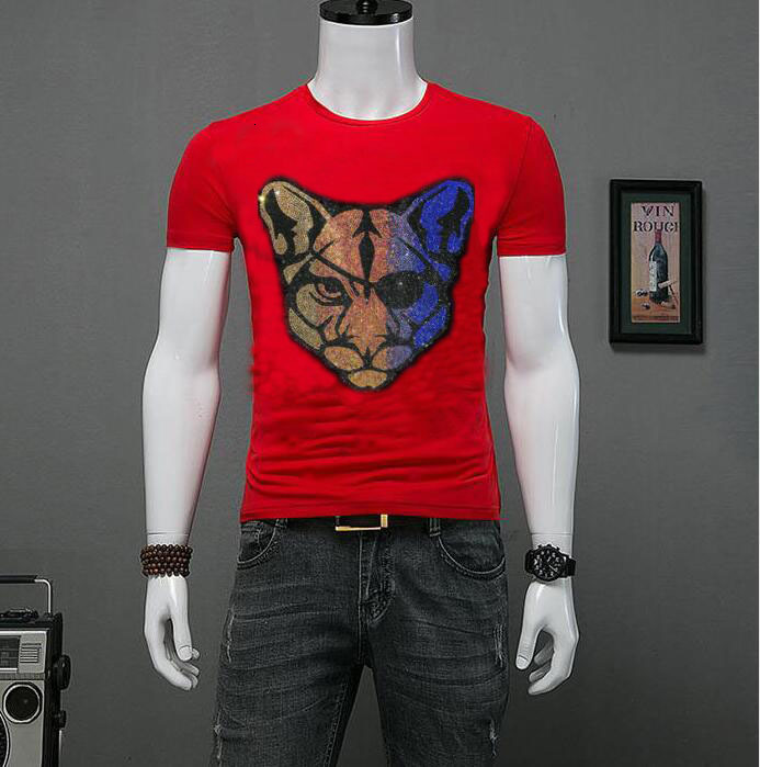 New Plus Size 2021 Fashion Rhinestones t Shirts Men Brand Short Sleeve Man Streetwear o Neck Slim Tshirts Kxuo, As shown
New Plus Size 2021 Fashion Rhinestones t Shirts Men Brand Short Sleeve Man Streetwear o Neck Slim Tshirts Kxuo, As shown